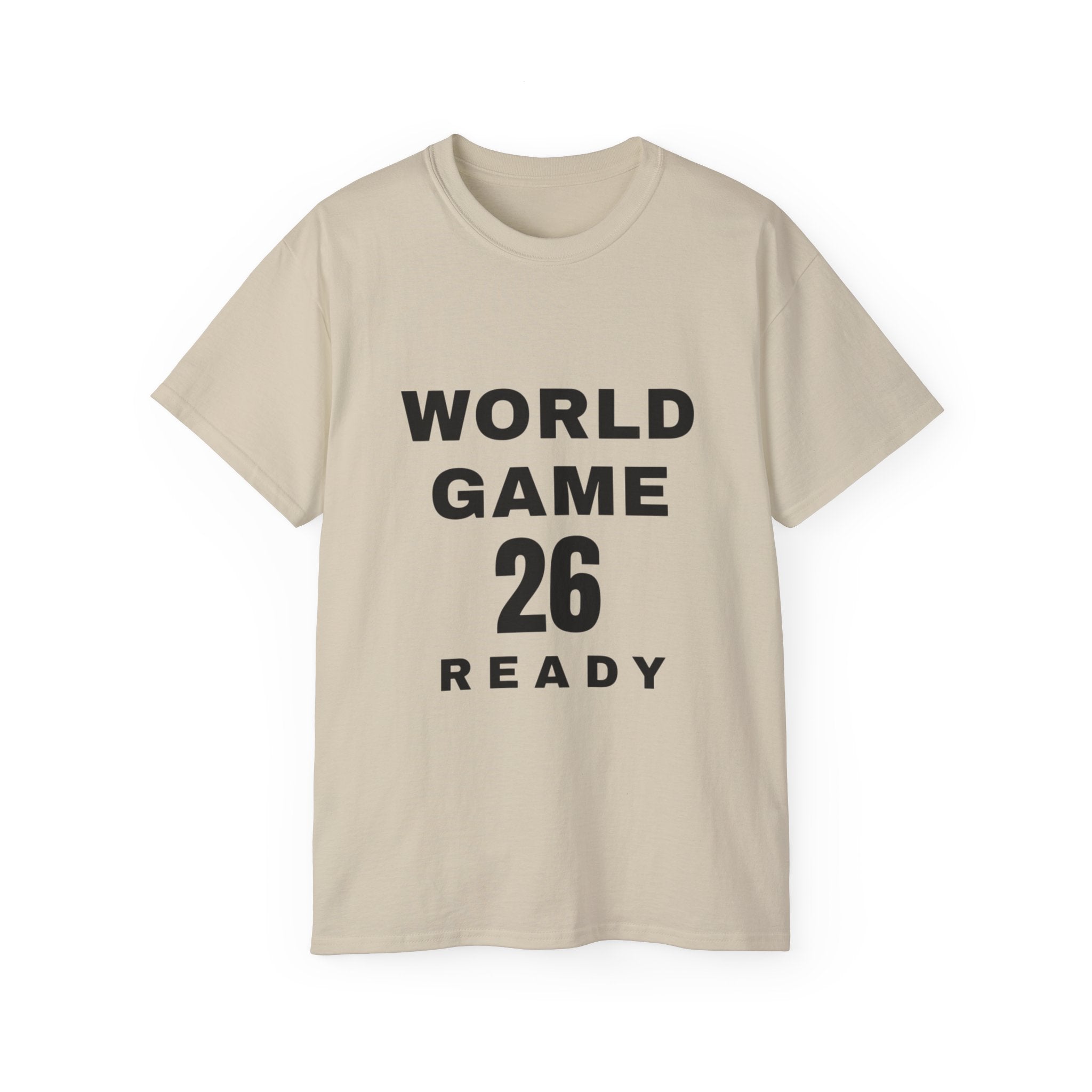 World Game 26 Ready T‑Shirt — "Rooted in Africa" Flag Graphic Tee