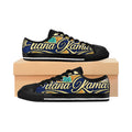 Custom Script Graphic Sneakers — Women’s Personalized Name Canvas Shoes