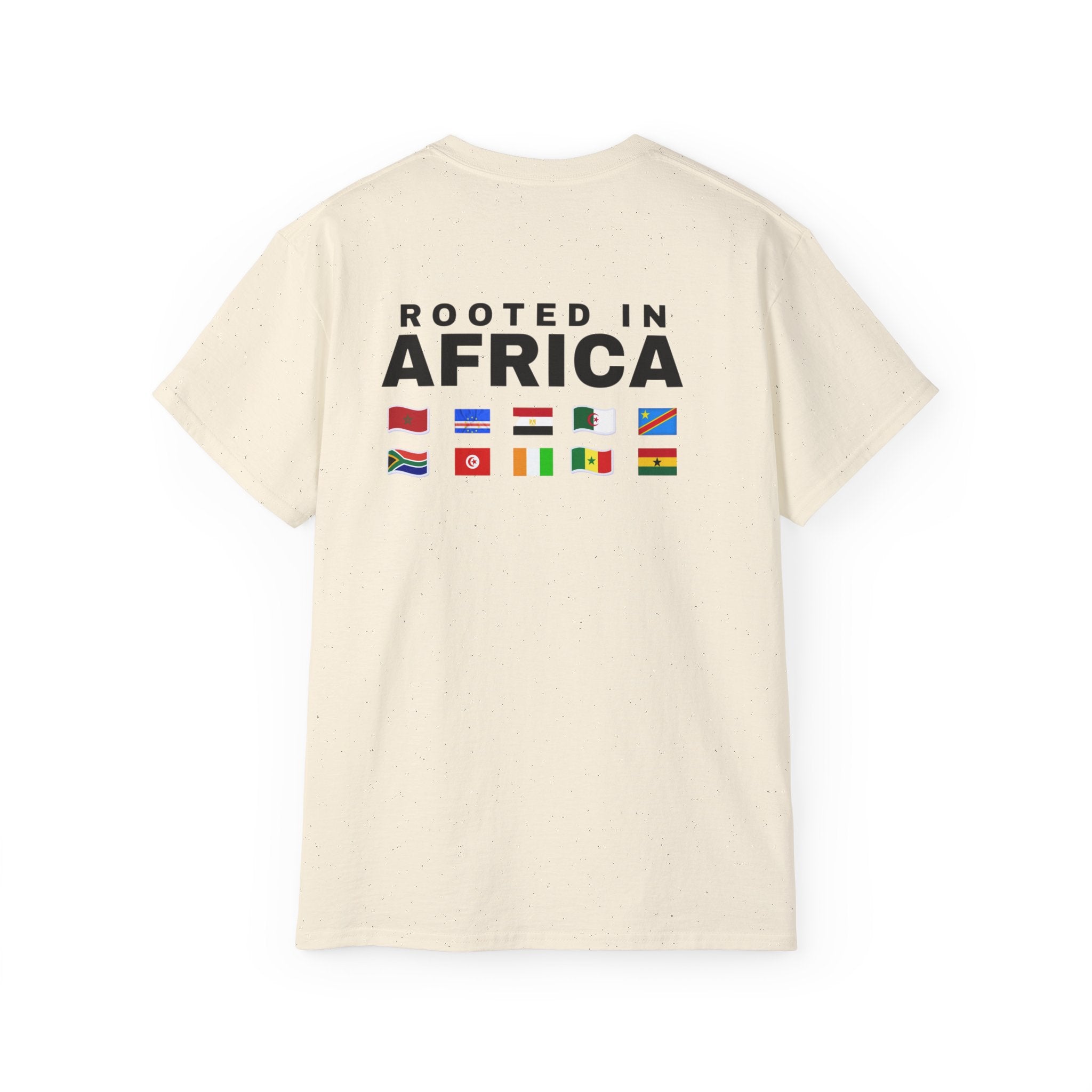 World Game 26 Ready T‑Shirt — "Rooted in Africa" Flag Graphic Tee