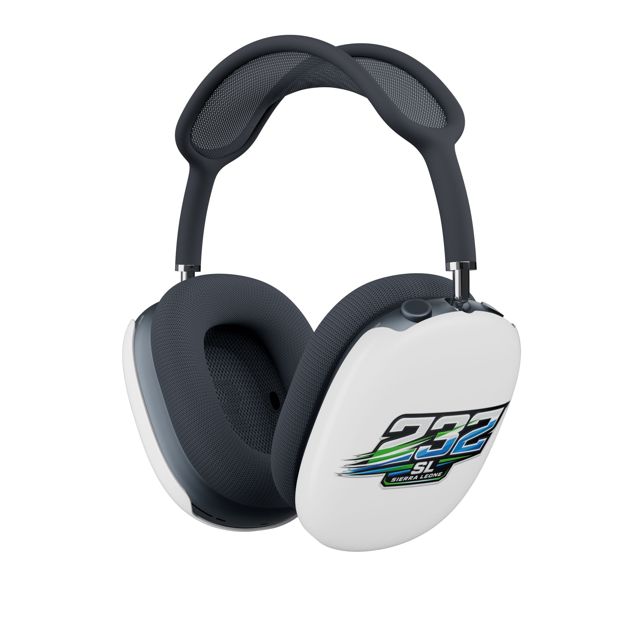 AirPod Max Case — "Salone" Script Design with Heart
