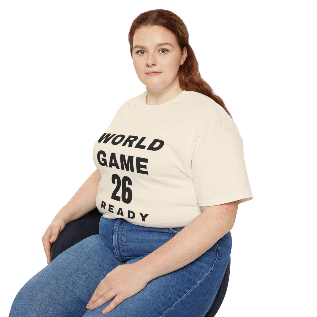 World Game 26 Ready T‑Shirt — "Rooted in Africa" Flag Graphic Tee