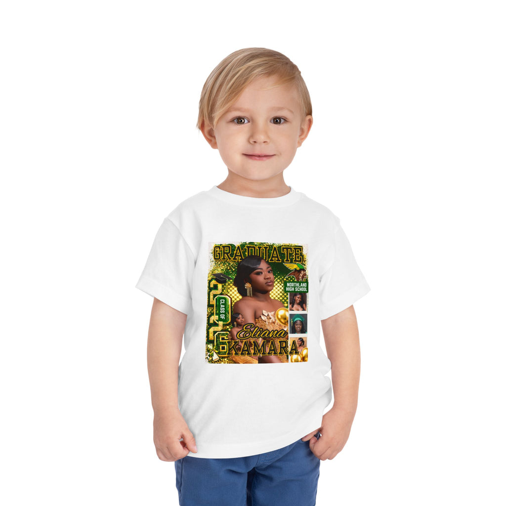Toddler Tee – Custom Graduation Photo 'Graduation' Keepsake