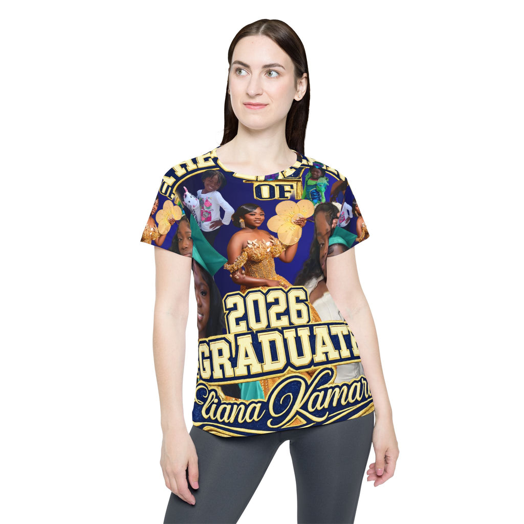 Personalized Graduation Jersey — Custom Photo Senior Night Shirt