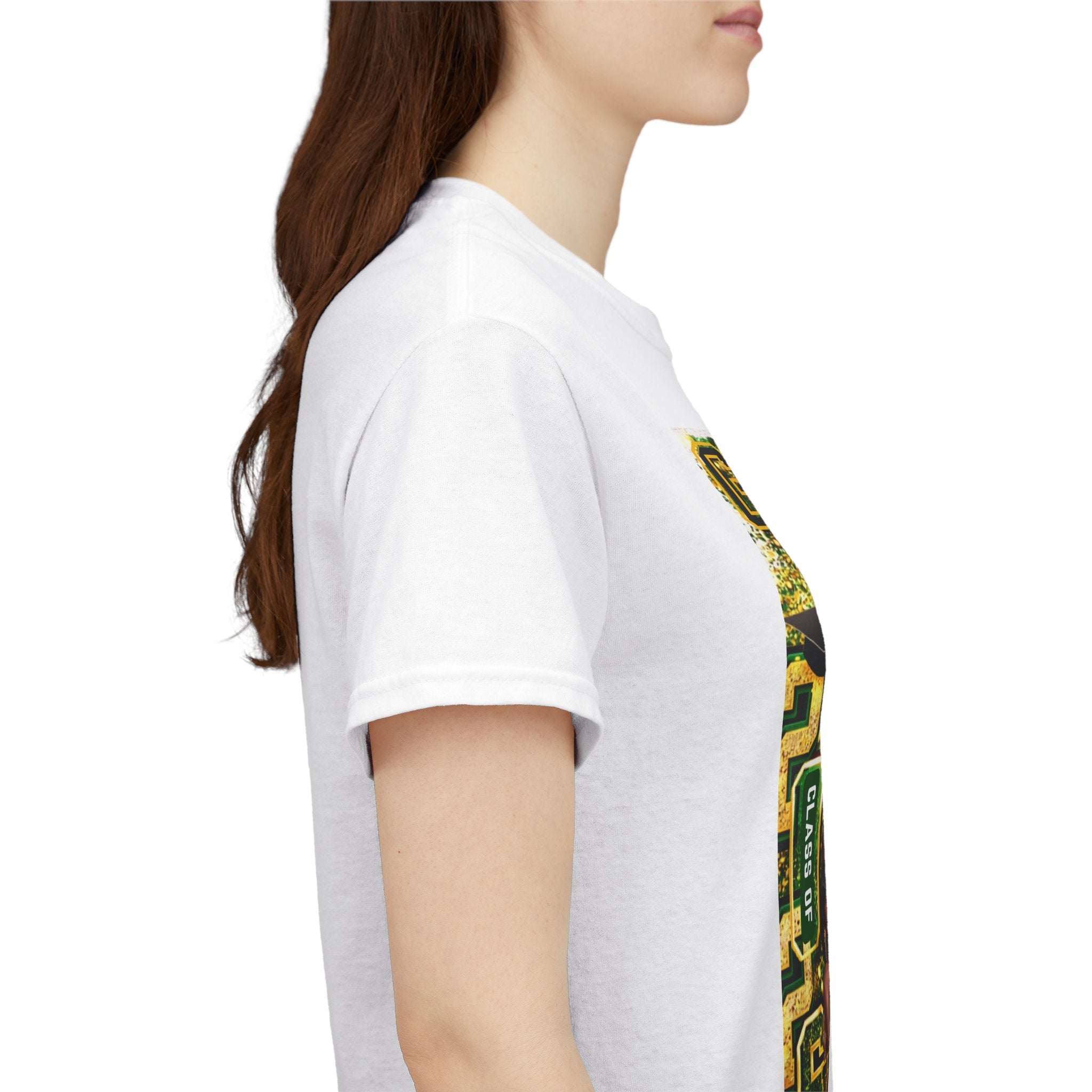 Graduation Photo Tee — Personalized "Graduate" Design with Name (Kamara)