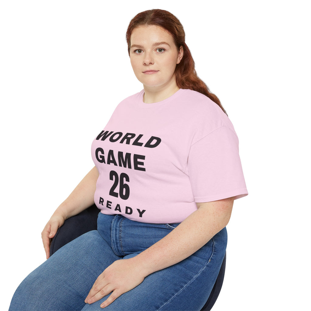 World Game 26 Ready T‑Shirt — "Rooted in Africa" Flag Graphic Tee