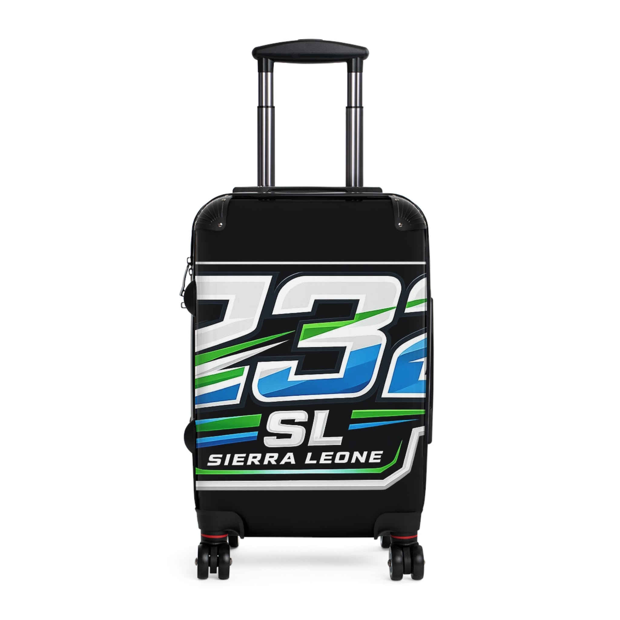Suitcase — Sierra Leone Racing Number 232 Travel Luggage