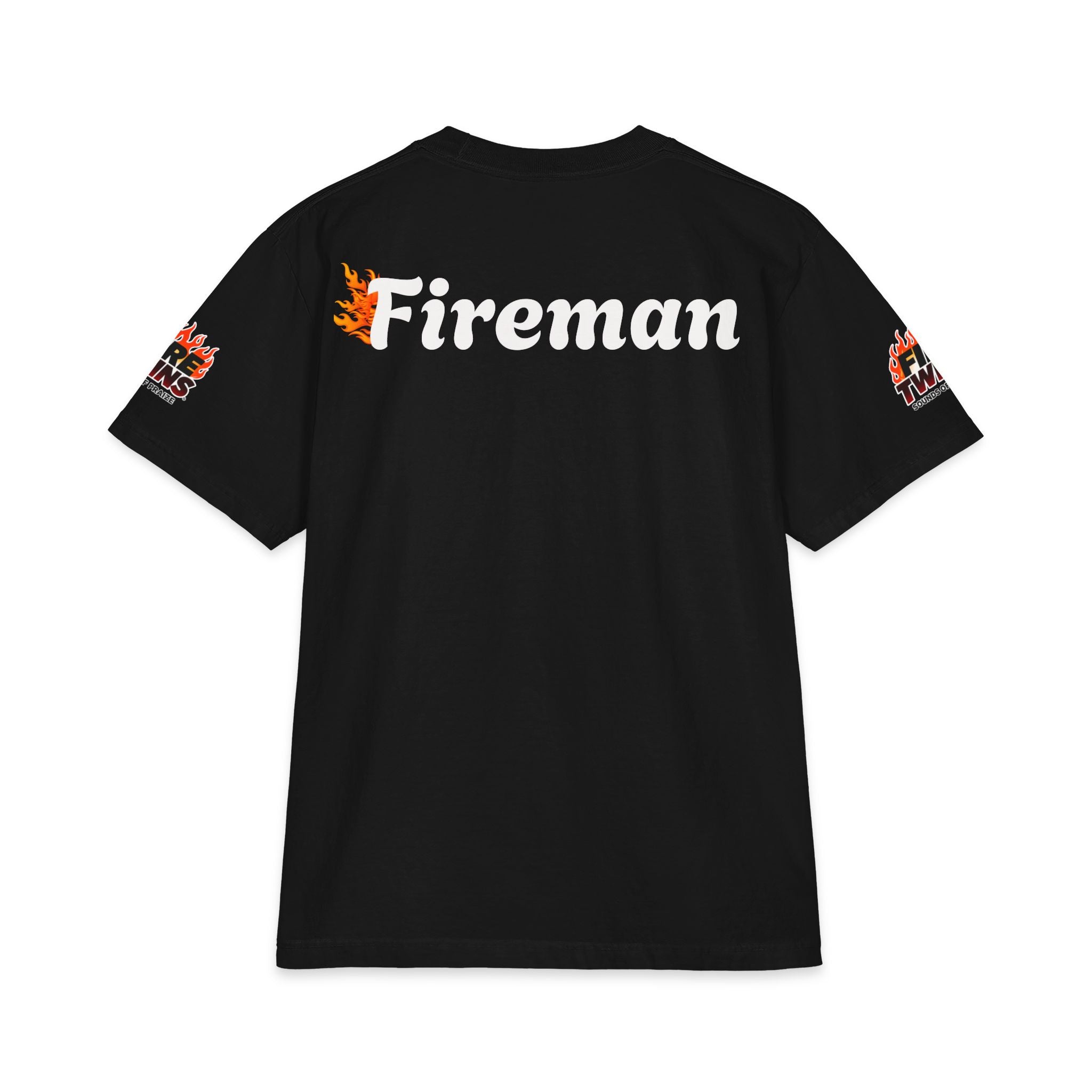 Fire Twins 'Sounds of Praize' Graphic Tee — Fireman Short Sleeve Shirt