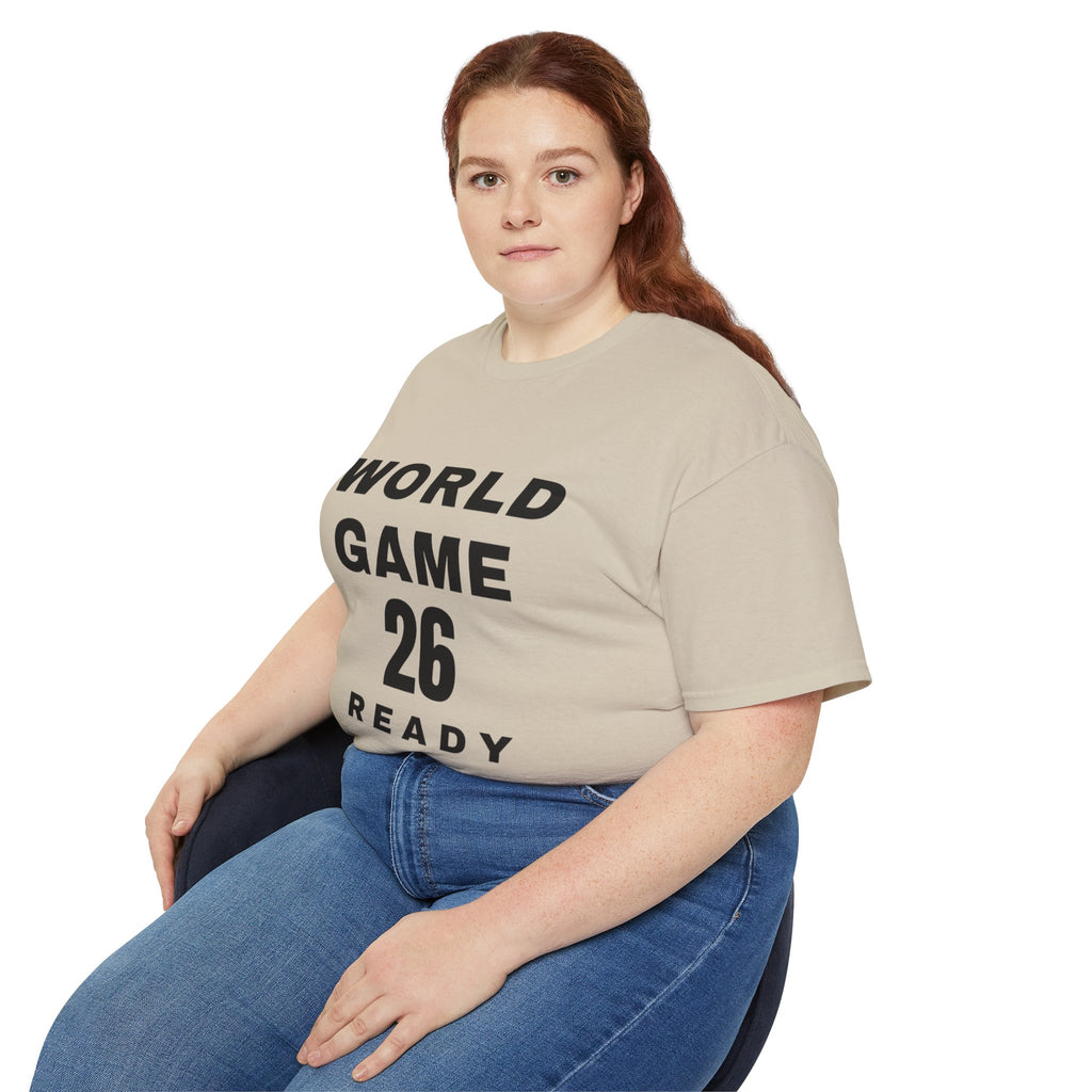World Game 26 Ready T‑Shirt — "Rooted in Africa" Flag Graphic Tee