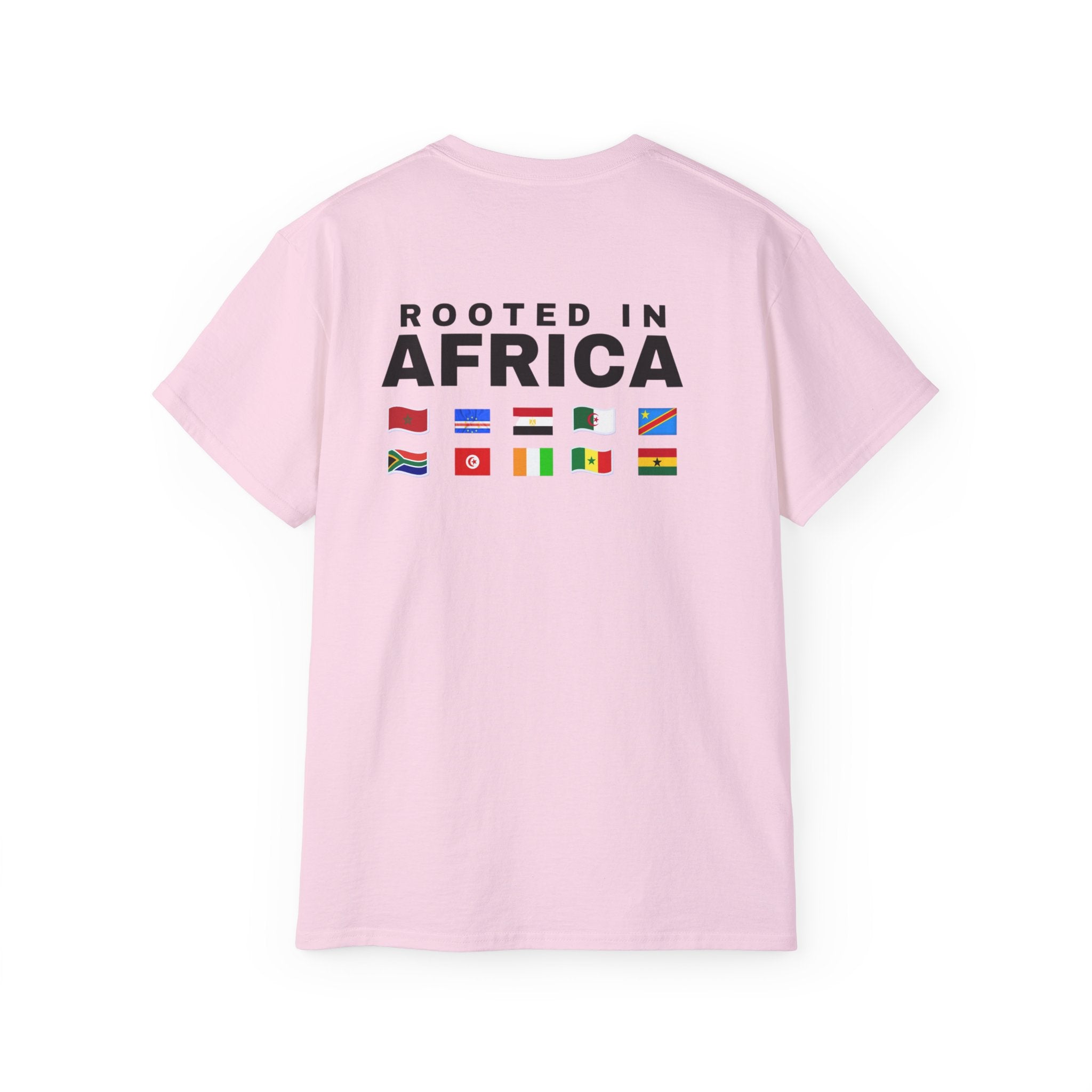 World Game 26 Ready T‑Shirt — "Rooted in Africa" Flag Graphic Tee