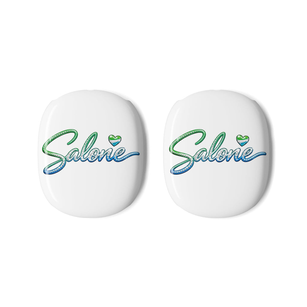 AirPod Max Case — "Salone" Script Design with Heart
