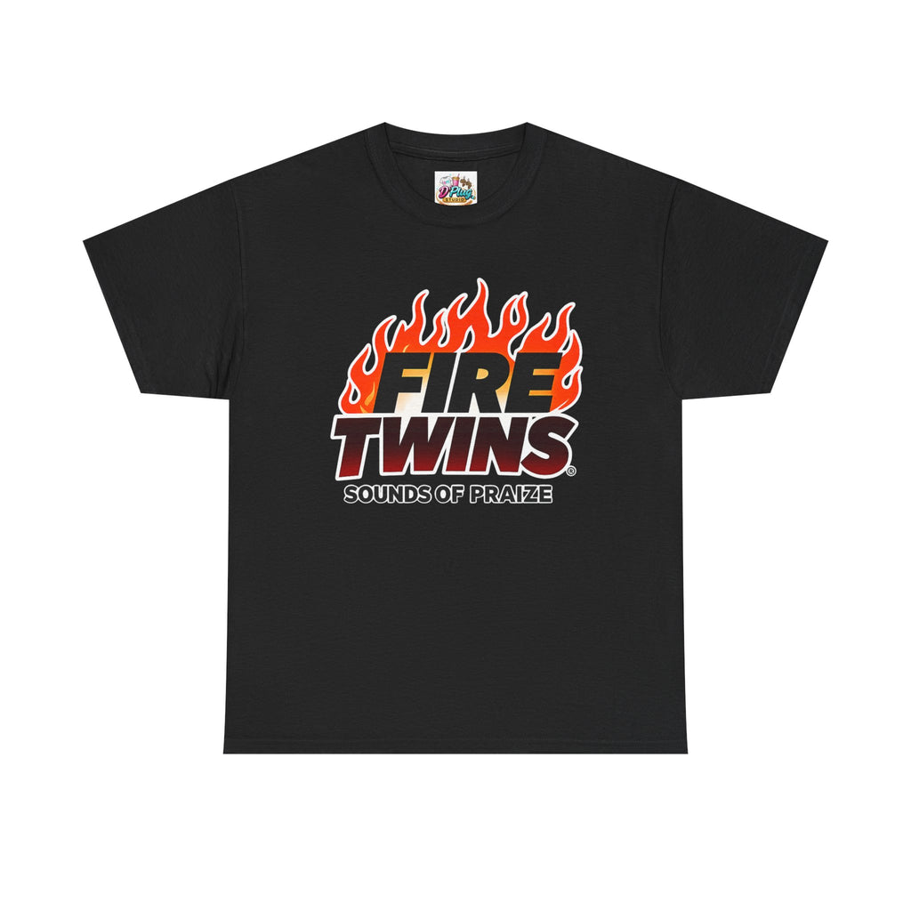 Copy of Fire Twins Flame Logo T-Shirt — "Sounds of Praize" Graphic Tee