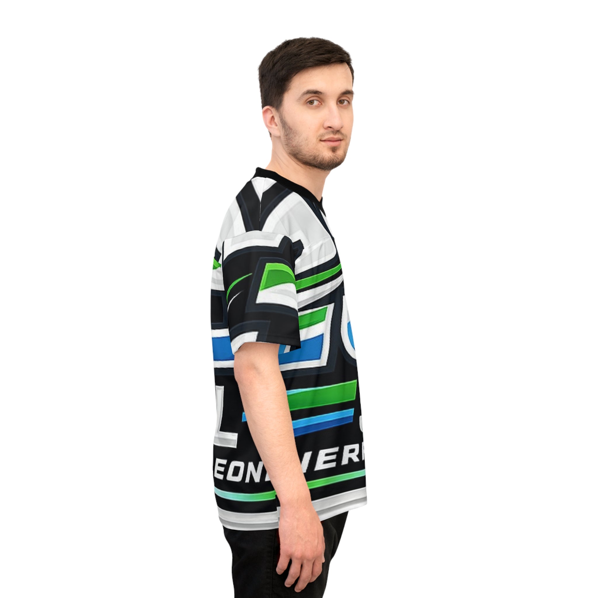 Sierra Leone SL Football Jersey — All-Over Print Soccer Shirt
