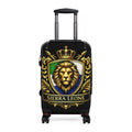 Salone Lion Crest Suitcase — Sierra Leone Travel Luggage
