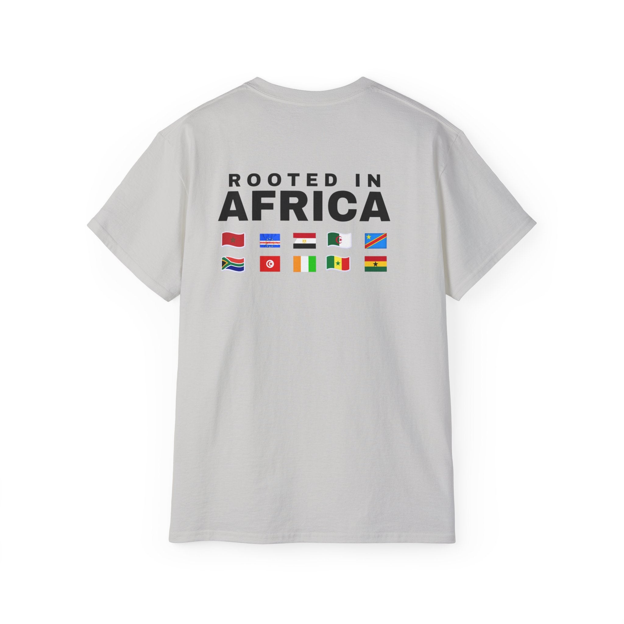 World Game 26 Ready T‑Shirt — "Rooted in Africa" Flag Graphic Tee