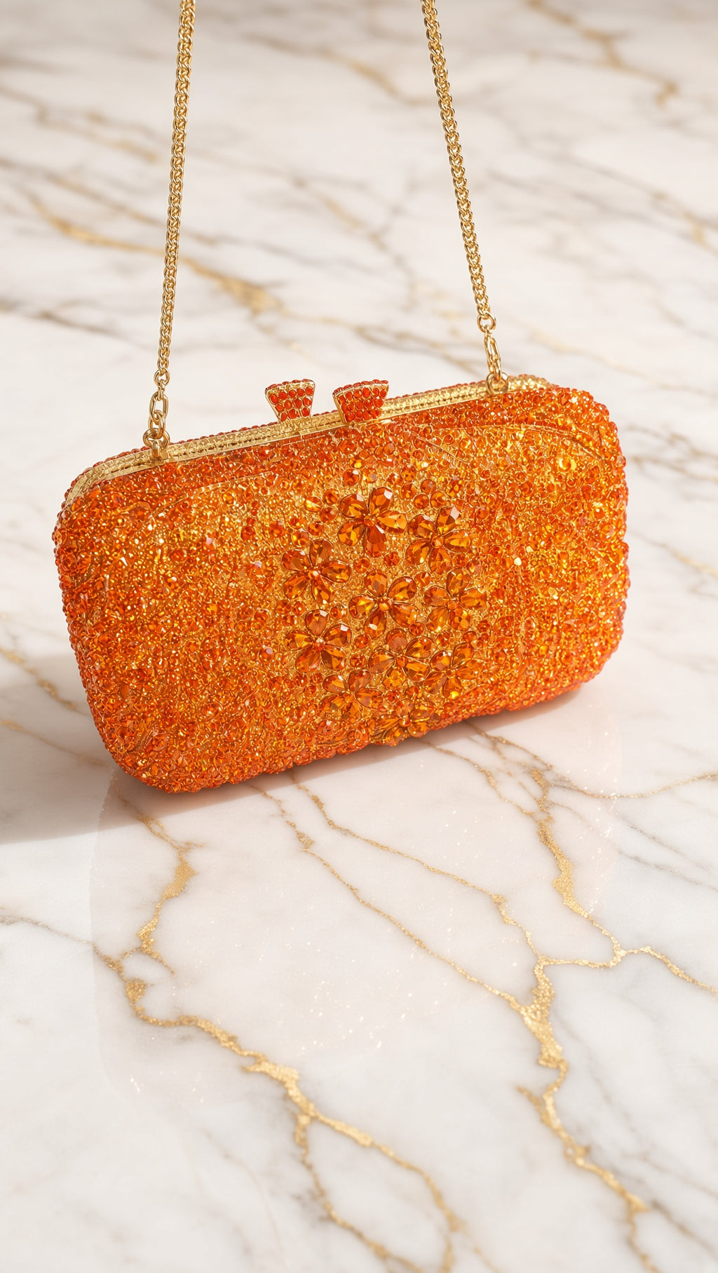 Woman's Rhinestone Clutch Purse