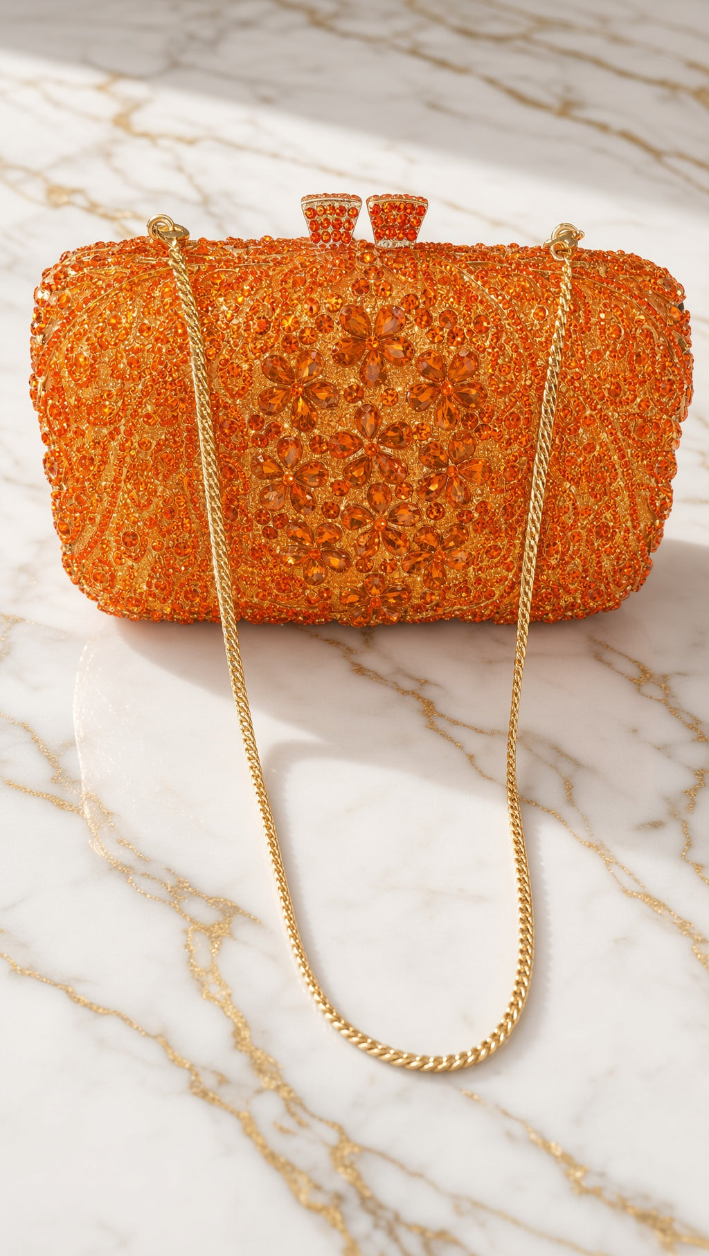 Woman's Rhinestone Clutch Purse