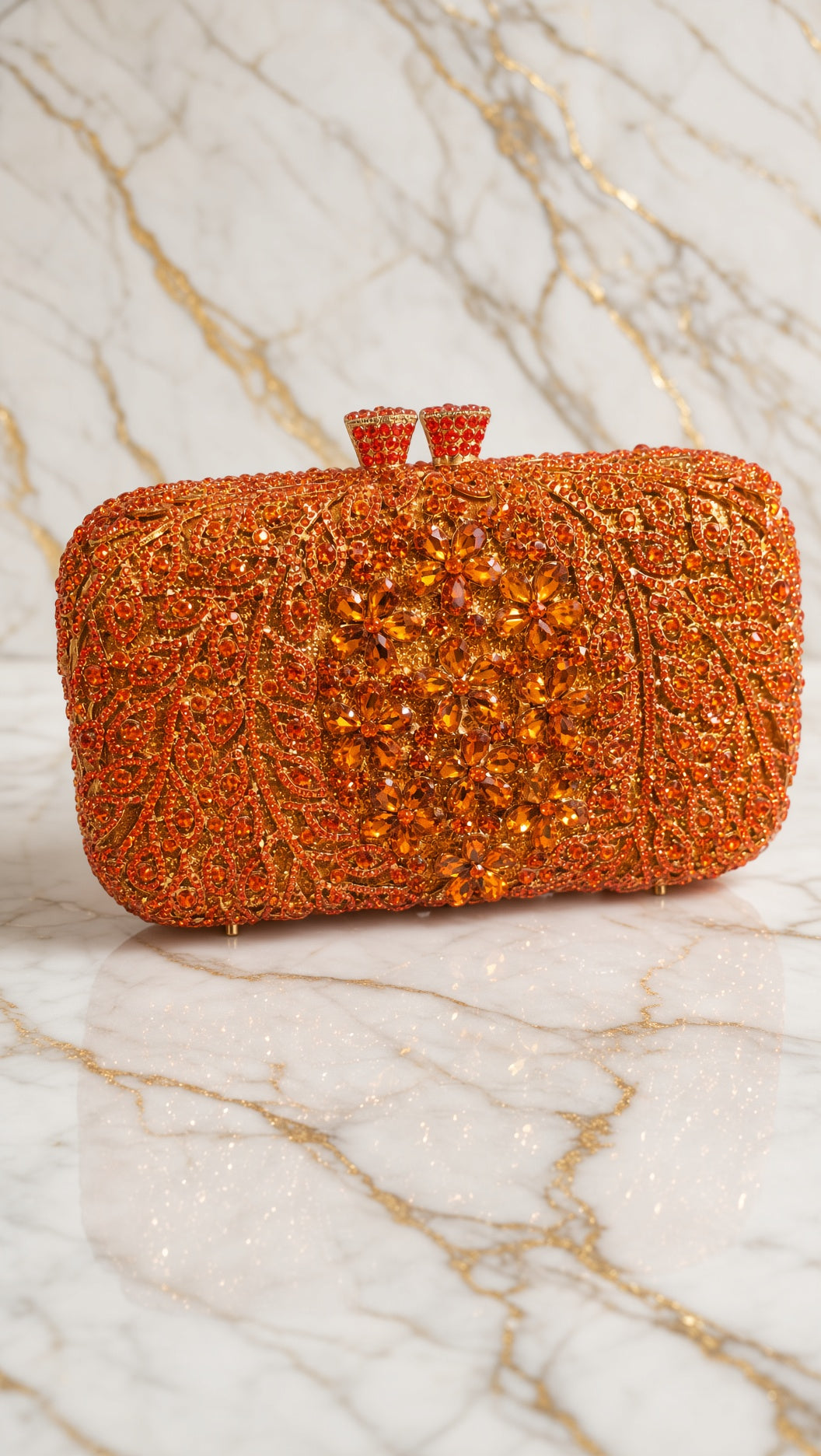 Woman's Rhinestone Clutch Purse